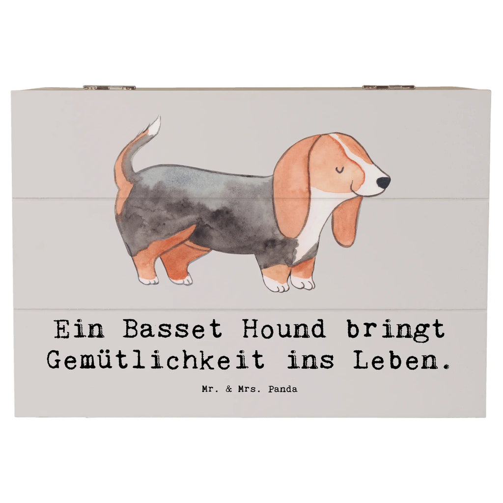 Holzkiste Basset Hound Gemütlichkeit Holzkiste, Erinnerungskiste, Geschenkbox, Geschenkdose, Kiste, Schatzkiste, Erinnerungsbox, Aufbewahrungsbox, Schatulle, Dekokiste, Truhe, XXL, Hund, Hunderasse, Rassehund, Hundebesitzer, Geschenk, Tierfreund, Schenken, Welpe