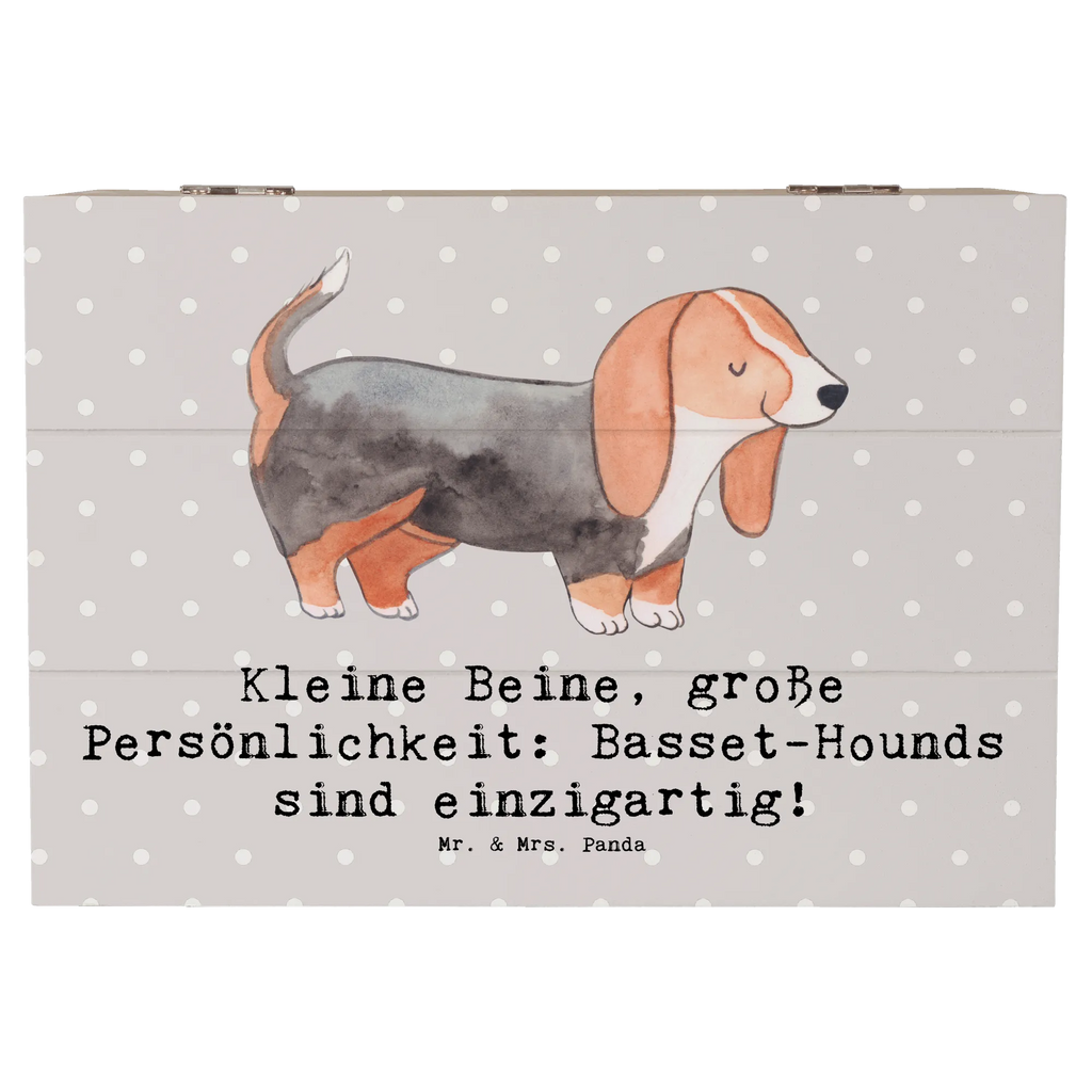 Wooden chest Kleine Beine, große Persönlichkeit: Basset-Hounds sind einzigartig! Schatulle, Kiste, Erinnerungskiste, Schatzkiste, Truhe, Dekokiste, Aufbewahrungsbox, Holzkiste, Geschenkbox, XXL, Erinnerungsbox, Geschenkdose, Hund, Hunderasse, Rassehund, Hundebesitzer, Geschenk, Tierfreund, Schenken, Welpe