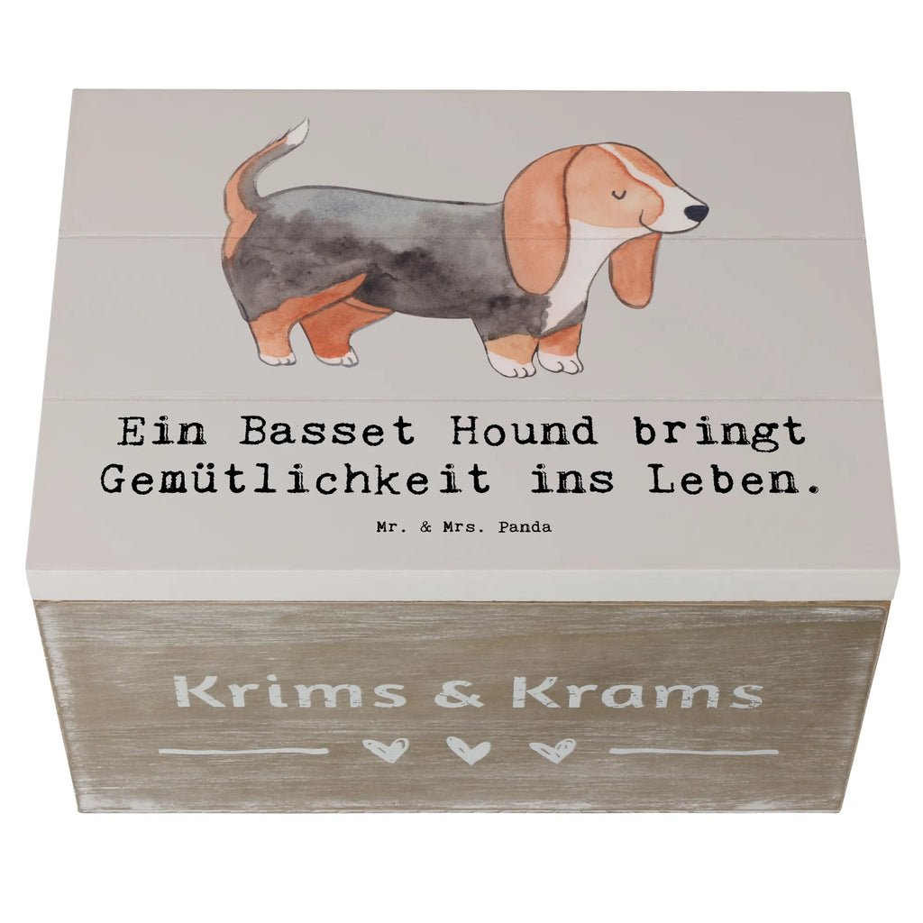 Holzkiste Basset Hound Gemütlichkeit Holzkiste, Erinnerungskiste, Geschenkbox, Geschenkdose, Kiste, Schatzkiste, Erinnerungsbox, Aufbewahrungsbox, Schatulle, Dekokiste, Truhe, XXL, Hund, Hunderasse, Rassehund, Hundebesitzer, Geschenk, Tierfreund, Schenken, Welpe