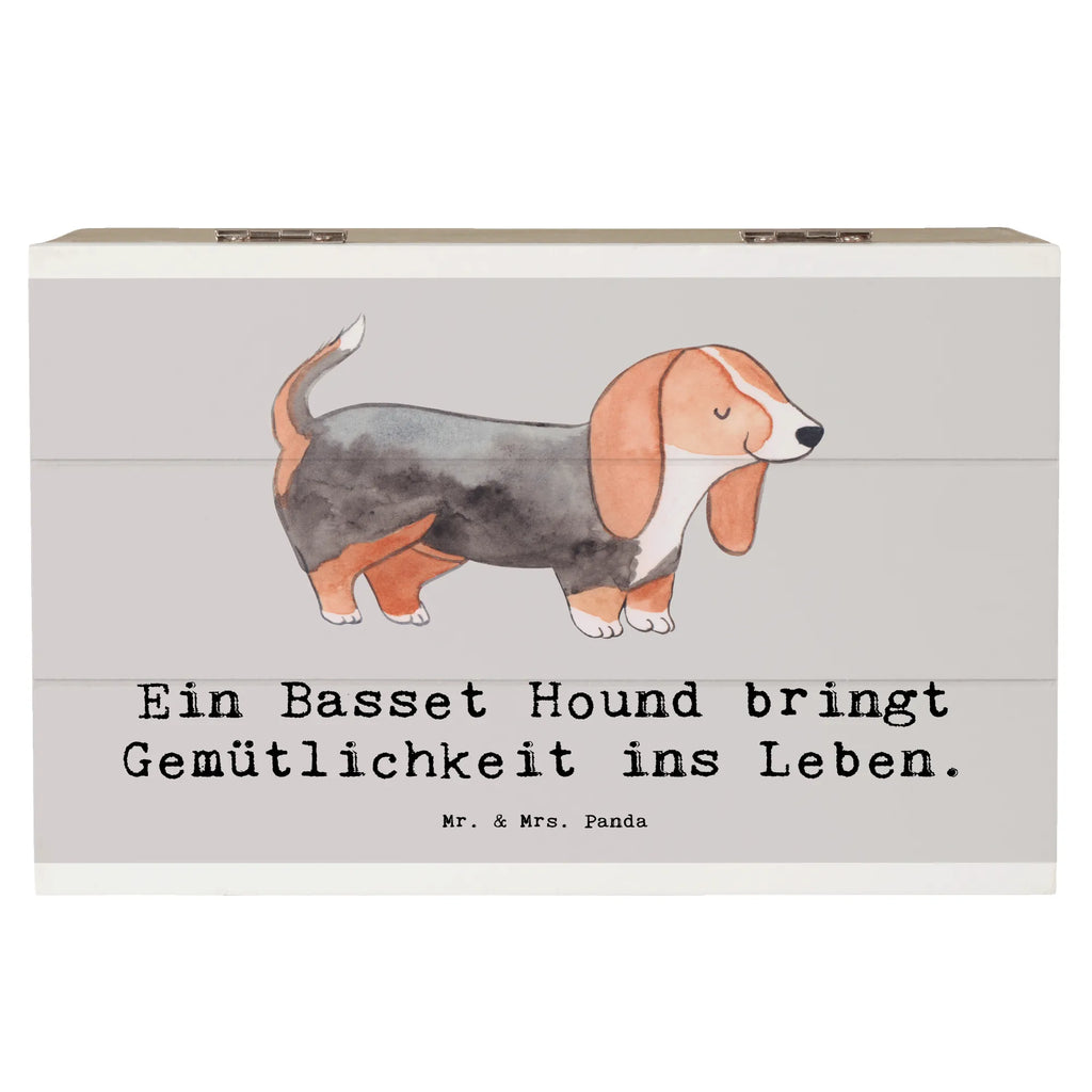 Holzkiste Basset Hound Gemütlichkeit Holzkiste, Erinnerungskiste, Geschenkbox, Geschenkdose, Kiste, Schatzkiste, Erinnerungsbox, Aufbewahrungsbox, Schatulle, Dekokiste, Truhe, XXL, Hund, Hunderasse, Rassehund, Hundebesitzer, Geschenk, Tierfreund, Schenken, Welpe