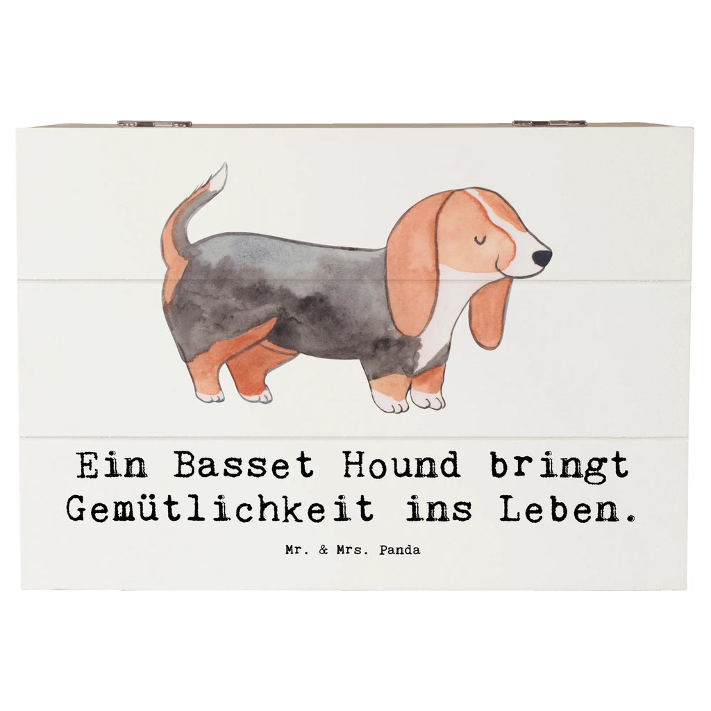 Holzkiste Basset Hound Gemütlichkeit Holzkiste, Erinnerungskiste, Geschenkbox, Geschenkdose, Kiste, Schatzkiste, Erinnerungsbox, Aufbewahrungsbox, Schatulle, Dekokiste, Truhe, XXL, Hund, Hunderasse, Rassehund, Hundebesitzer, Geschenk, Tierfreund, Schenken, Welpe