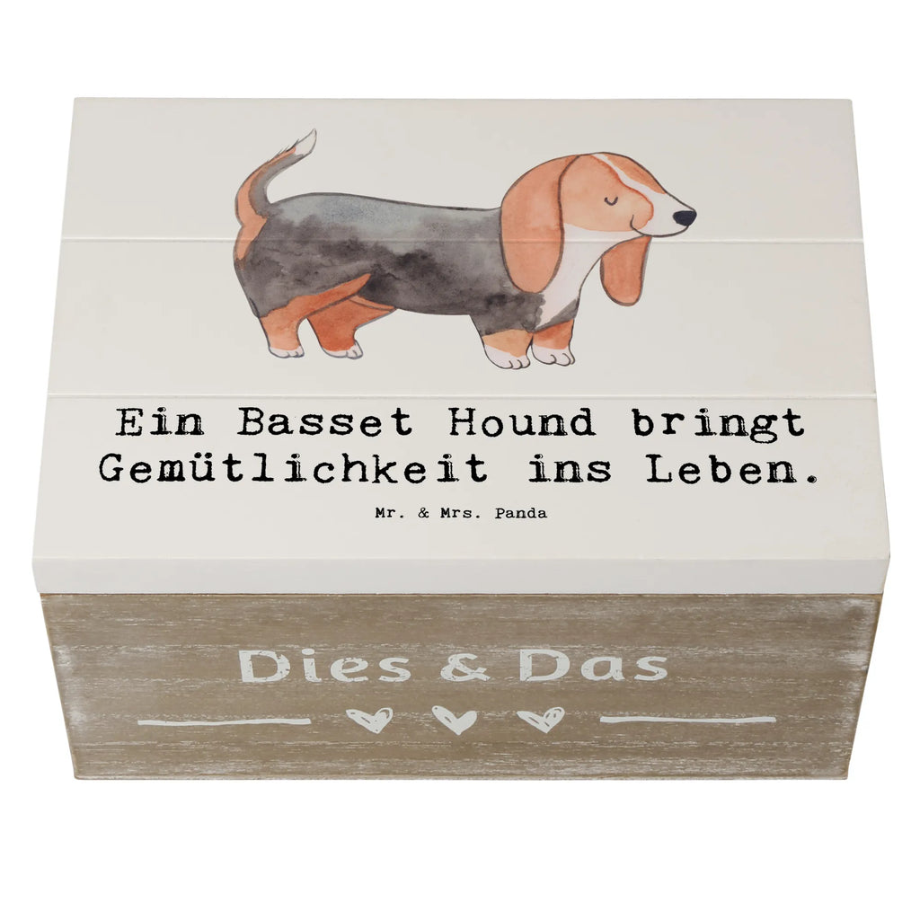 Holzkiste Basset Hound Gemütlichkeit Holzkiste, Erinnerungskiste, Geschenkbox, Geschenkdose, Kiste, Schatzkiste, Erinnerungsbox, Aufbewahrungsbox, Schatulle, Dekokiste, Truhe, XXL, Hund, Hunderasse, Rassehund, Hundebesitzer, Geschenk, Tierfreund, Schenken, Welpe