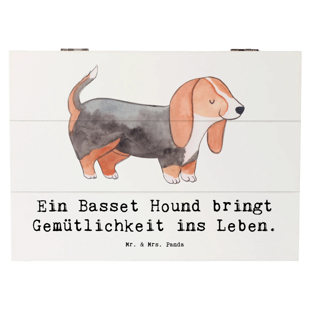 Holzkiste Basset Hound Gemütlichkeit Holzkiste, Erinnerungskiste, Geschenkbox, Geschenkdose, Kiste, Schatzkiste, Erinnerungsbox, Aufbewahrungsbox, Schatulle, Dekokiste, Truhe, XXL, Hund, Hunderasse, Rassehund, Hundebesitzer, Geschenk, Tierfreund, Schenken, Welpe