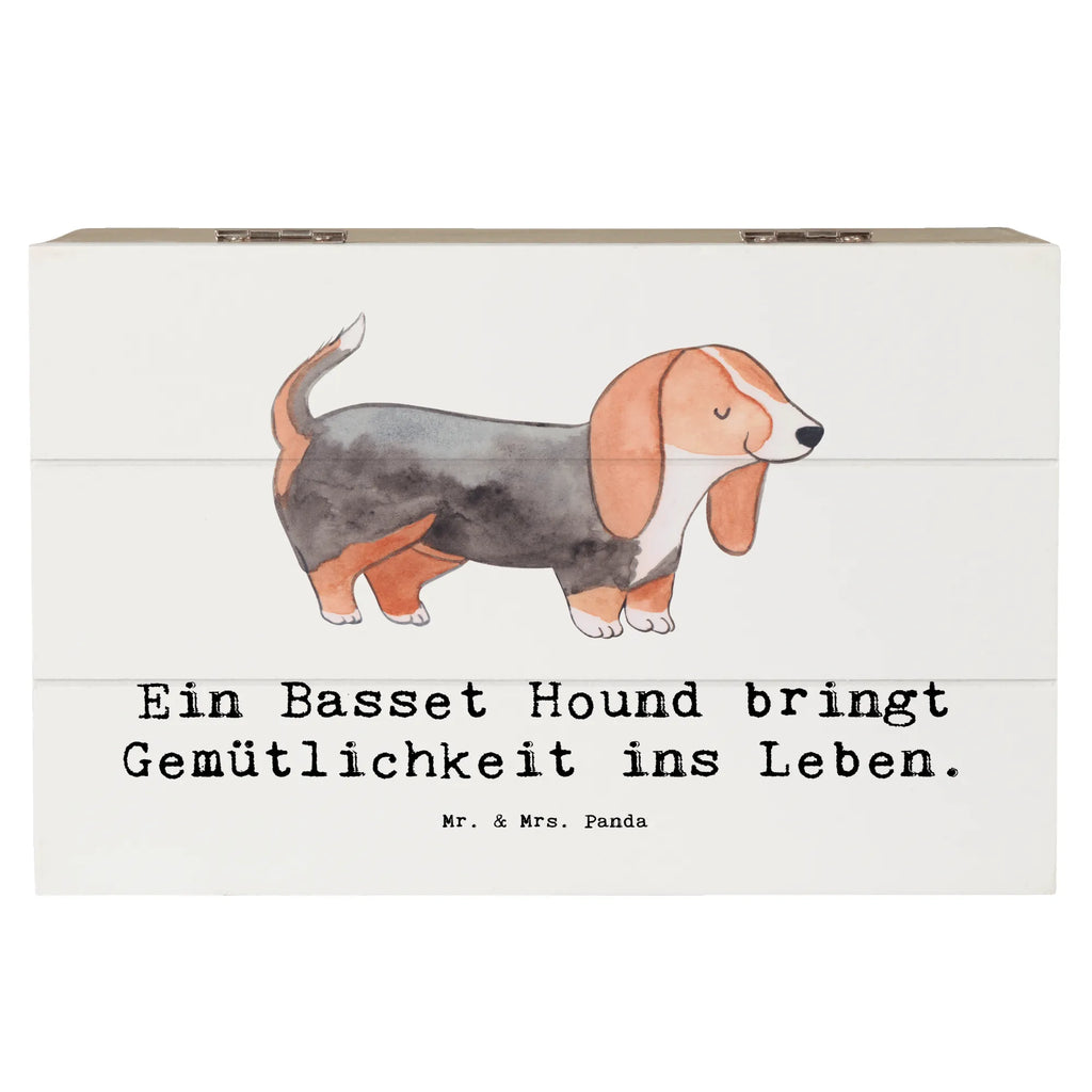 Holzkiste Basset Hound Gemütlichkeit Holzkiste, Erinnerungskiste, Geschenkbox, Geschenkdose, Kiste, Schatzkiste, Erinnerungsbox, Aufbewahrungsbox, Schatulle, Dekokiste, Truhe, XXL, Hund, Hunderasse, Rassehund, Hundebesitzer, Geschenk, Tierfreund, Schenken, Welpe