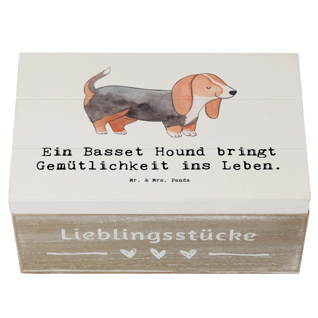 Holzkiste Basset Hound Gemütlichkeit Holzkiste, Erinnerungskiste, Geschenkbox, Geschenkdose, Kiste, Schatzkiste, Erinnerungsbox, Aufbewahrungsbox, Schatulle, Dekokiste, Truhe, XXL, Hund, Hunderasse, Rassehund, Hundebesitzer, Geschenk, Tierfreund, Schenken, Welpe