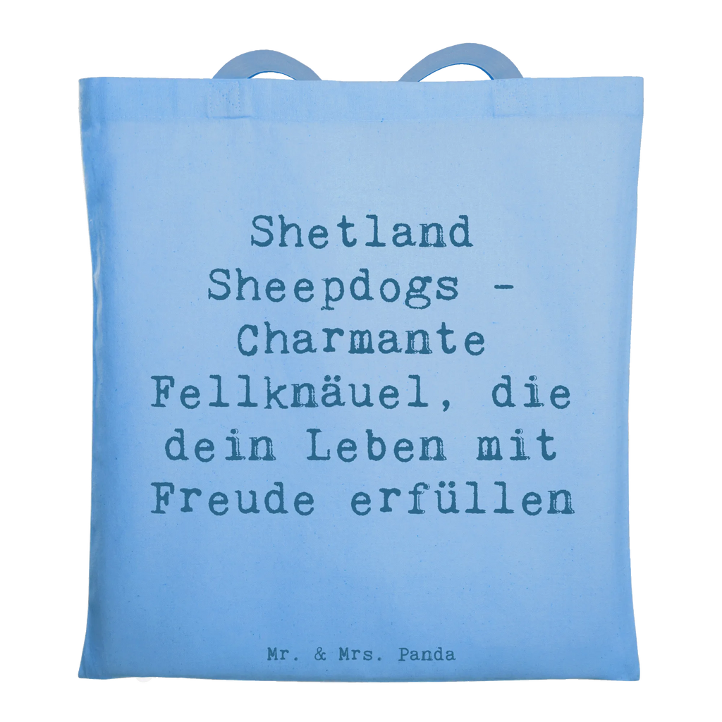 Tote bag Saying Shetland Sheepdogs - Charmante Fellknäuel, die dein Leben mit Freude erfüllen Jutetasche, Laptoptasche, Shopper, Badetasche, Tasche, Einkaufstasche, Stoffbeutel, Beutel, Strandtasche, Umhängetasche, Stofftasche, Einkaufstüte, Tragetasche, Beuteltasche, Jutebeutel, Schultertasche, Hund, Hunderasse, Rassehund, Hundebesitzer, Geschenk, Tierfreund, Schenken, Welpe
