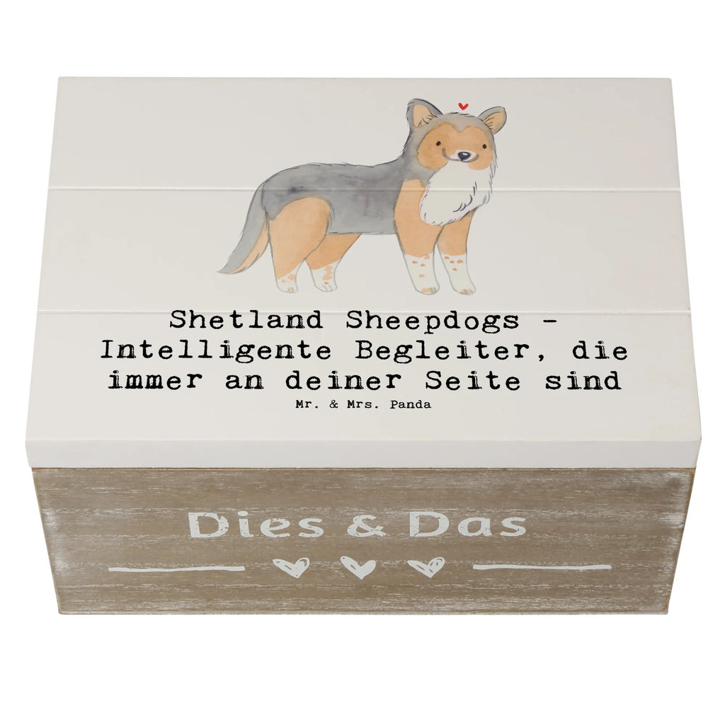 Holzkiste Shetland Sheepdog Freund Dekokiste, Schatulle, Geschenkdose, Truhe, Schatzkiste, Holzkiste, Geschenkbox, Aufbewahrungsbox, Erinnerungskiste, Erinnerungsbox, Kiste, XXL, Hund, Hunderasse, Rassehund, Hundebesitzer, Geschenk, Tierfreund, Schenken, Welpe