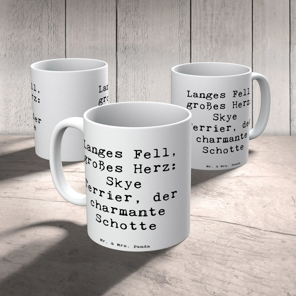 Tasse Spruch Skye Terrier Tasse mit Motiven, Tasse, Bürotasse, Porzellantasse, Keramiktasse, Tasse mit Zitaten, Kaffeetasse, Teetasse, Geschenktasse, Hund, Hunderasse, Rassehund, Hundebesitzer, Geschenk, Tierfreund, Schenken, Welpe