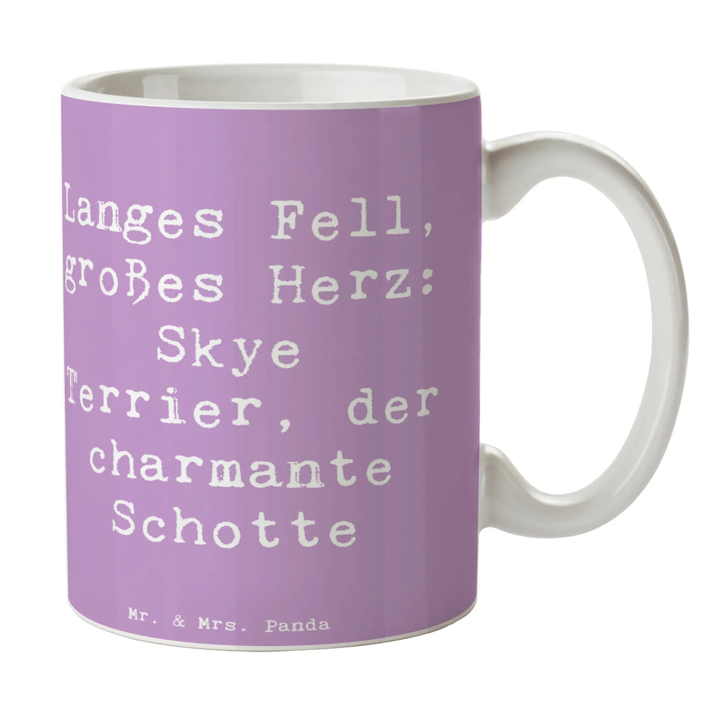 Tasse Spruch Skye Terrier Tasse mit Motiven, Tasse, Bürotasse, Porzellantasse, Keramiktasse, Tasse mit Zitaten, Kaffeetasse, Teetasse, Geschenktasse, Hund, Hunderasse, Rassehund, Hundebesitzer, Geschenk, Tierfreund, Schenken, Welpe