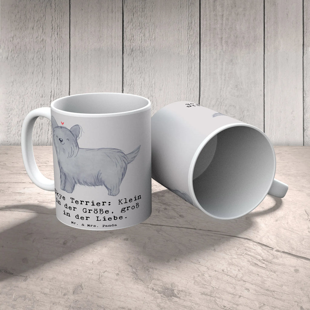 Tasse Skye Terrier Liebe Tasse mit Motiven, Tasse mit Zitaten, Porzellantasse, Geschenktasse, Kaffeetasse, Bürotasse, Teetasse, Tasse, Keramiktasse, Hund, Hunderasse, Rassehund, Hundebesitzer, Geschenk, Tierfreund, Schenken, Welpe