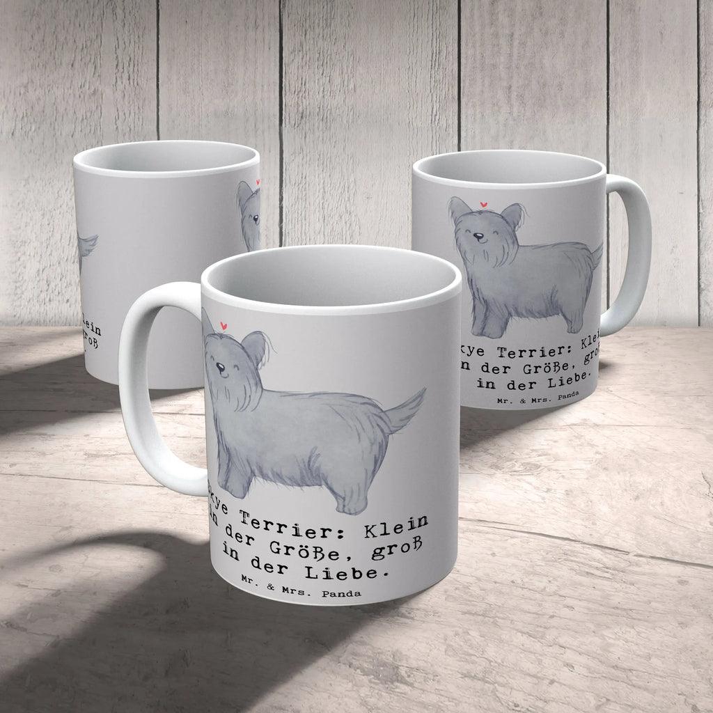 Tasse Skye Terrier Liebe Tasse mit Motiven, Tasse mit Zitaten, Porzellantasse, Geschenktasse, Kaffeetasse, Bürotasse, Teetasse, Tasse, Keramiktasse, Hund, Hunderasse, Rassehund, Hundebesitzer, Geschenk, Tierfreund, Schenken, Welpe