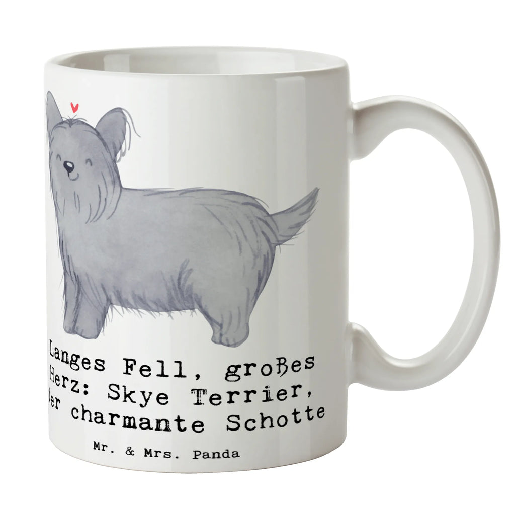 Tasse Skye Terrier Porzellantasse, Tasse, Kaffeetasse, Tasse mit Zitaten, Bürotasse, Tasse mit Motiven, Geschenktasse, Keramiktasse, Teetasse, Hund, Hunderasse, Rassehund, Hundebesitzer, Geschenk, Tierfreund, Schenken, Welpe