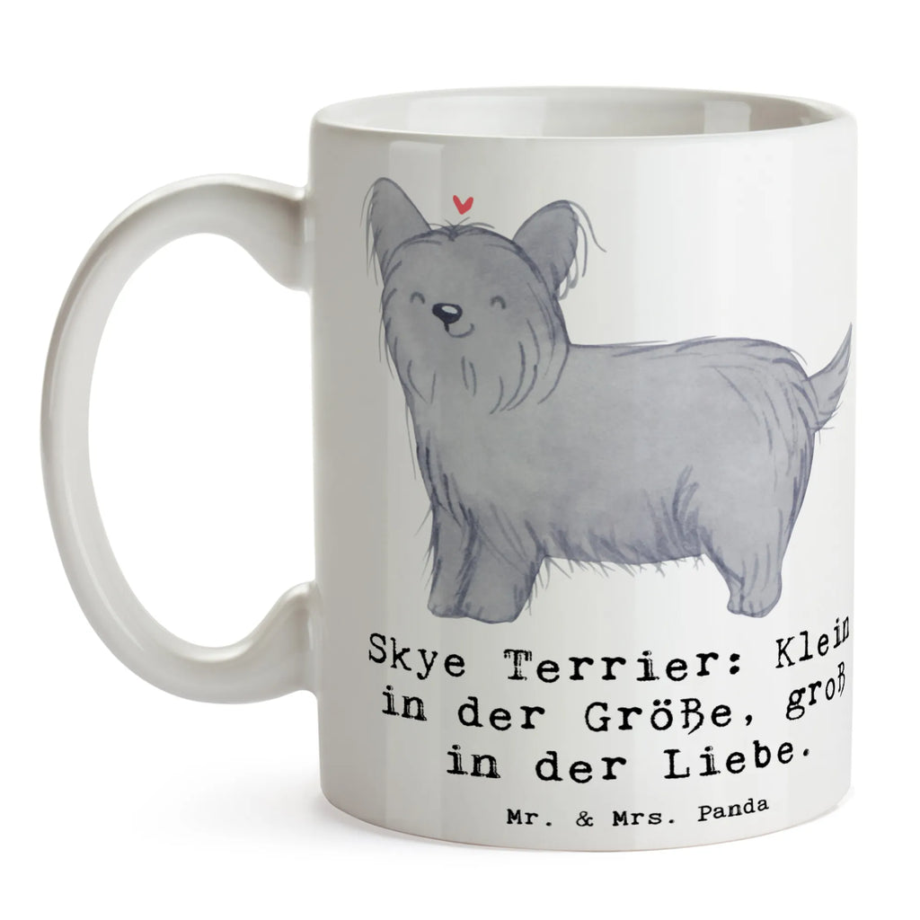 Tasse Skye Terrier Liebe Tasse mit Motiven, Tasse mit Zitaten, Porzellantasse, Geschenktasse, Kaffeetasse, Bürotasse, Teetasse, Tasse, Keramiktasse, Hund, Hunderasse, Rassehund, Hundebesitzer, Geschenk, Tierfreund, Schenken, Welpe