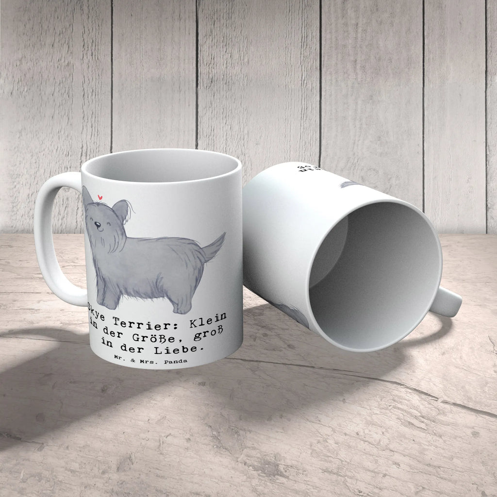 Tasse Skye Terrier Liebe Tasse mit Motiven, Tasse mit Zitaten, Porzellantasse, Geschenktasse, Kaffeetasse, Bürotasse, Teetasse, Tasse, Keramiktasse, Hund, Hunderasse, Rassehund, Hundebesitzer, Geschenk, Tierfreund, Schenken, Welpe
