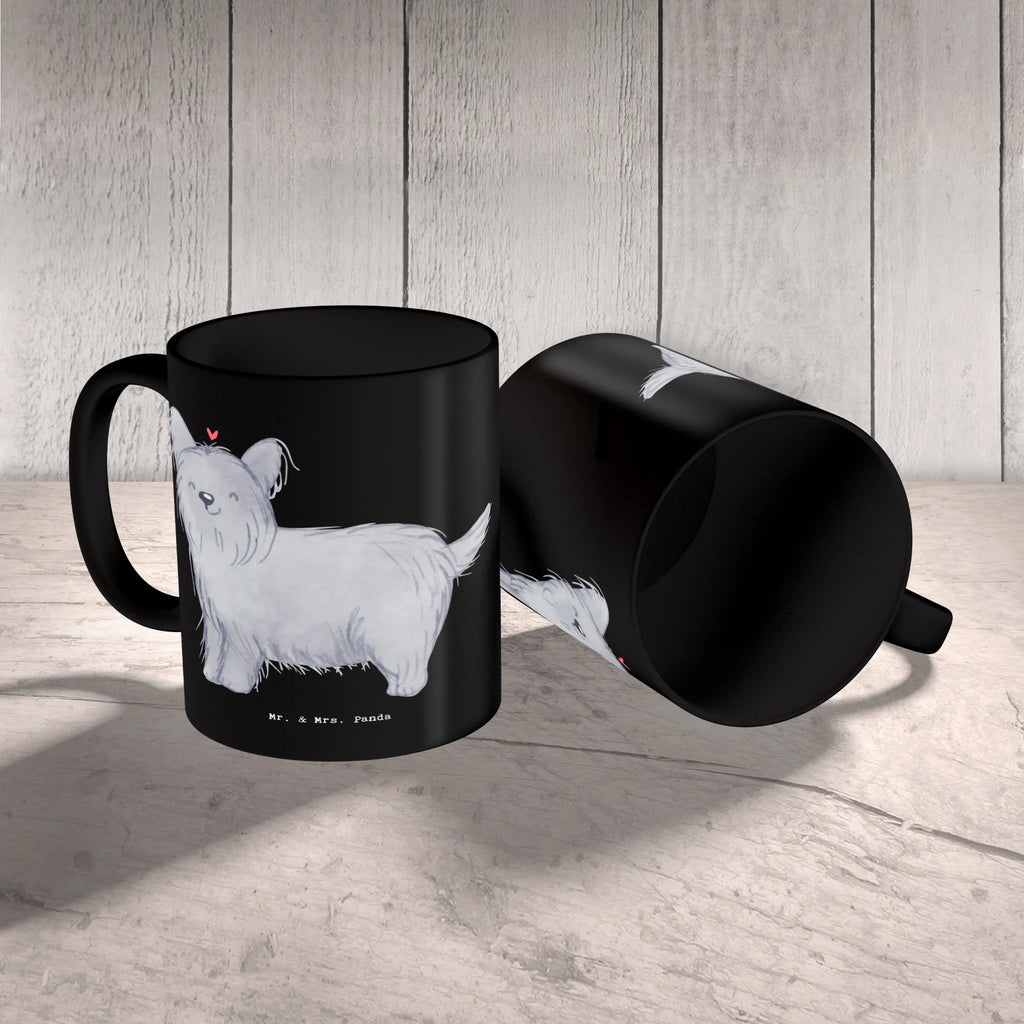 Tasse Skye Terrier Liebe Tasse mit Motiven, Tasse mit Zitaten, Porzellantasse, Geschenktasse, Kaffeetasse, Bürotasse, Teetasse, Tasse, Keramiktasse, Hund, Hunderasse, Rassehund, Hundebesitzer, Geschenk, Tierfreund, Schenken, Welpe