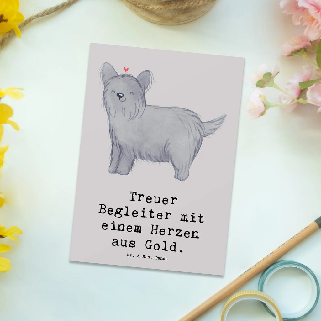 Postkarte Skye Terrier Herz Einladungskarten Geburtstag, Postkarte, Geburtstagskarte, Einladung, Ansichtskarte, Dankeskarte, Einladung Geburtstag, Karte, Grußkarte, Geschenkkarte, Ansichtskarten, Einladungskarte, Hund, Hunderasse, Rassehund, Hundebesitzer, Geschenk, Tierfreund, Schenken, Welpe