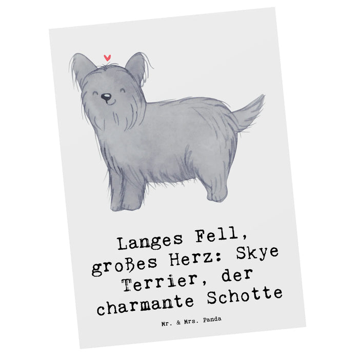 Postkarte Skye Terrier