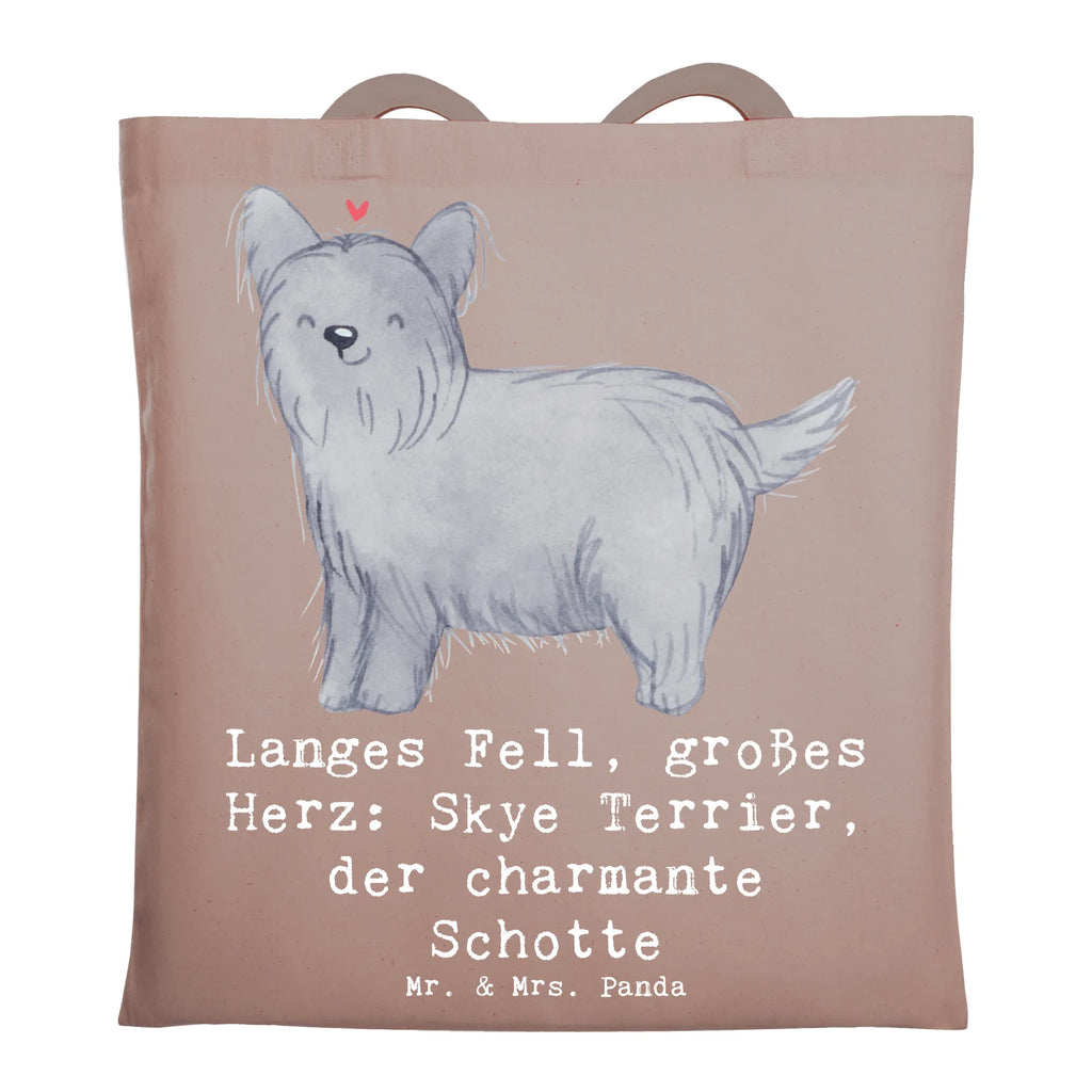 Tragetasche Skye Terrier Badetasche, Schultertasche, Einkaufstüte, Strandtasche, Tragetasche, Stoffbeutel, Laptoptasche, Jutetasche, Stofftasche, Umhängetasche, Einkaufstasche, Beuteltasche, Beutel, Jutebeutel, Shopper, Tasche, Hund, Hunderasse, Rassehund, Hundebesitzer, Geschenk, Tierfreund, Schenken, Welpe