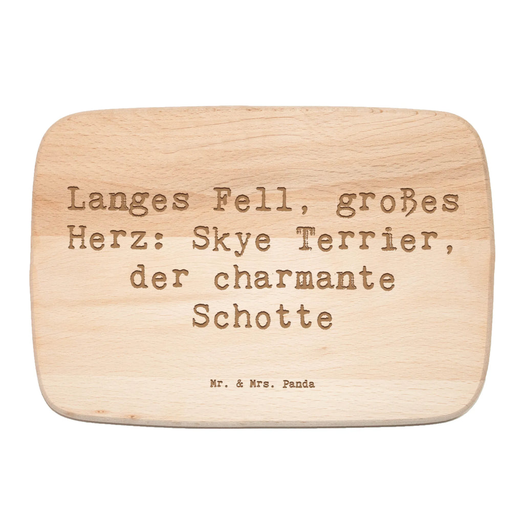 Schneidebrett Spruch Skye Terrier Schneidebrett, Küchenbrett, Schneidebrett Holz, Holzbrett, Frühstücksbrett, Frühstücksbrettchen, Hund, Hunderasse, Rassehund, Hundebesitzer, Geschenk, Tierfreund, Schenken, Welpe