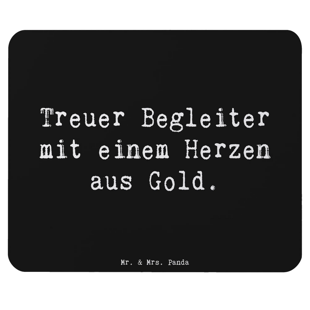 Mouse mat Saying Treuer Begleiter mit einem Herzen aus Gold. Arbeitszimmer, Einzigartiges Mauspad, Büroausstattung, PC Zubehör, Mauspad, Mausunterlage, Designer Mauspad, Mousepad, Computer zubehör, Mauspad Büro, Hund, Hunderasse, Rassehund, Hundebesitzer, Geschenk, Tierfreund, Schenken, Welpe