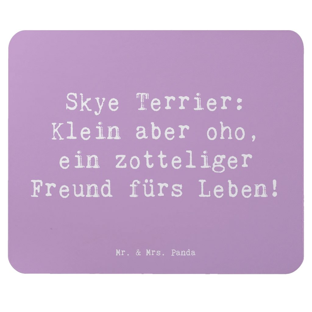 Mouse mat Saying Skye Terrier: Klein aber oho, ein zotteliger Freund fürs Leben! Designer Mauspad, Mousepad, Einzigartiges Mauspad, PC Zubehör, Büroausstattung, Computer zubehör, Arbeitszimmer, Mauspad Büro, Mauspad, Mausunterlage, Hund, Hunderasse, Rassehund, Hundebesitzer, Geschenk, Tierfreund, Schenken, Welpe