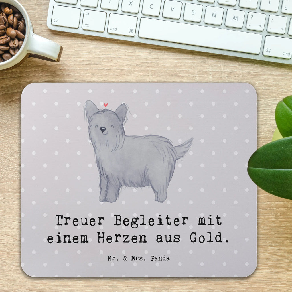 Mouse mat Treuer Begleiter mit einem Herzen aus Gold. PC Zubehör, Mauspad Büro, Büroausstattung, Mausunterlage, Computer zubehör, Einzigartiges Mauspad, Designer Mauspad, Mauspad, Arbeitszimmer, Mousepad, Hund, Hunderasse, Rassehund, Hundebesitzer, Geschenk, Tierfreund, Schenken, Welpe