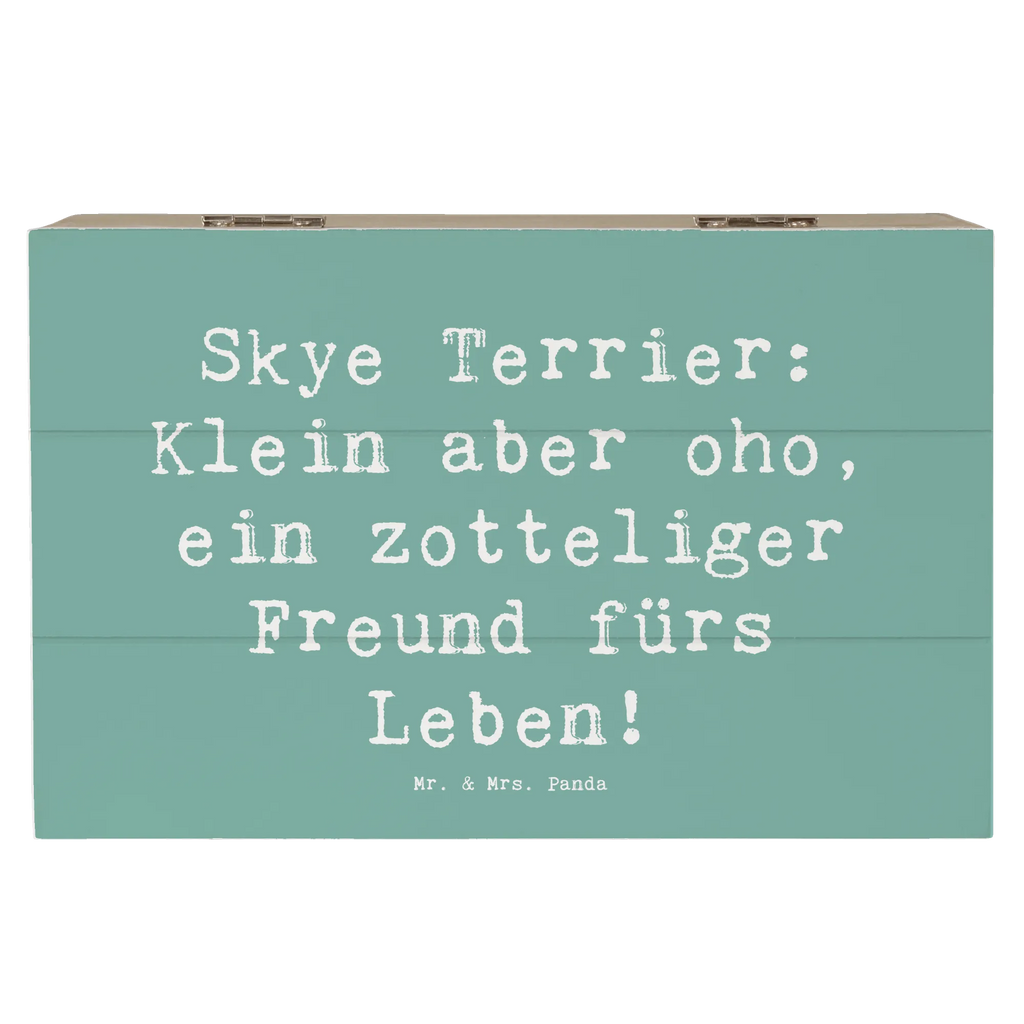 Holzkiste Spruch Skye Terrier Freund Erinnerungsbox, Erinnerungskiste, Truhe, Dekokiste, Schatulle, Geschenkbox, Aufbewahrungsbox, XXL, Schatzkiste, Holzkiste, Geschenkdose, Kiste, Hund, Hunderasse, Rassehund, Hundebesitzer, Geschenk, Tierfreund, Schenken, Welpe