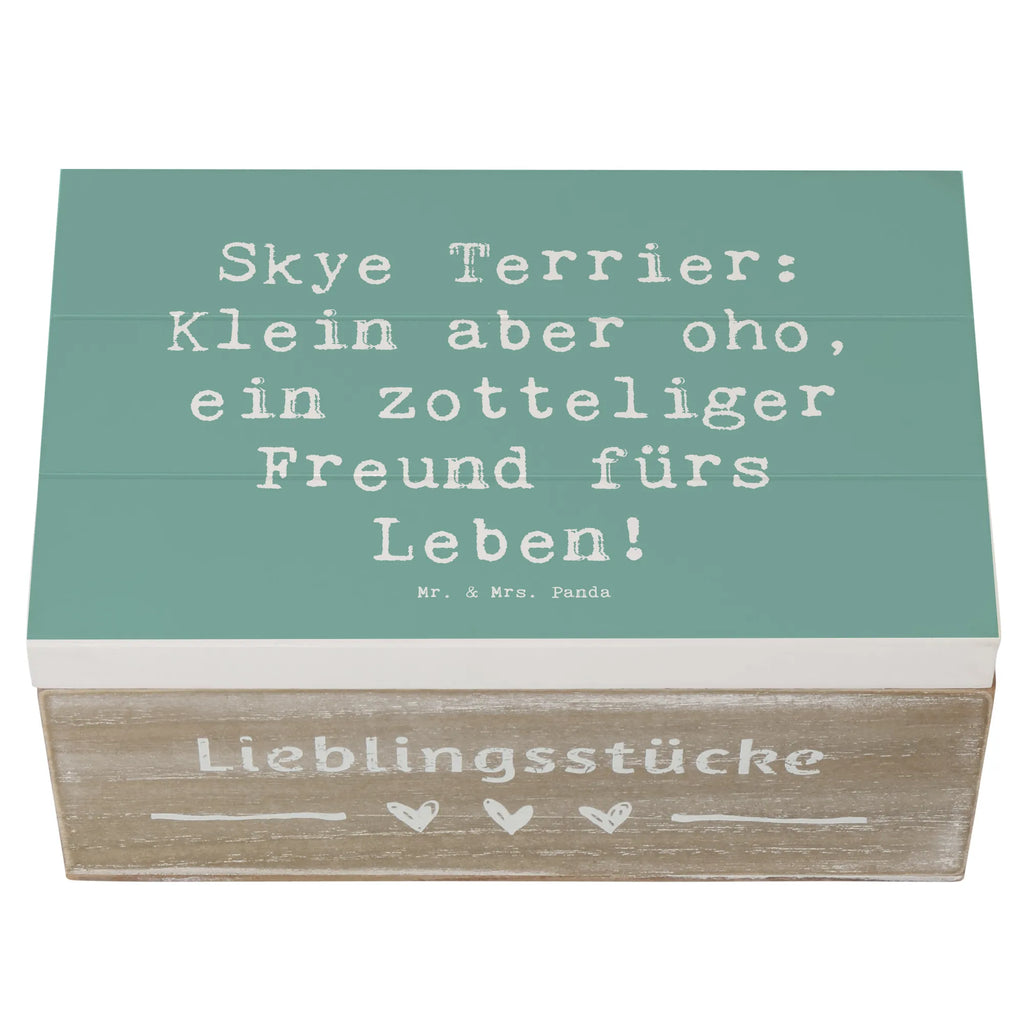 Holzkiste Spruch Skye Terrier Freund Erinnerungsbox, Erinnerungskiste, Truhe, Dekokiste, Schatulle, Geschenkbox, Aufbewahrungsbox, XXL, Schatzkiste, Holzkiste, Geschenkdose, Kiste, Hund, Hunderasse, Rassehund, Hundebesitzer, Geschenk, Tierfreund, Schenken, Welpe