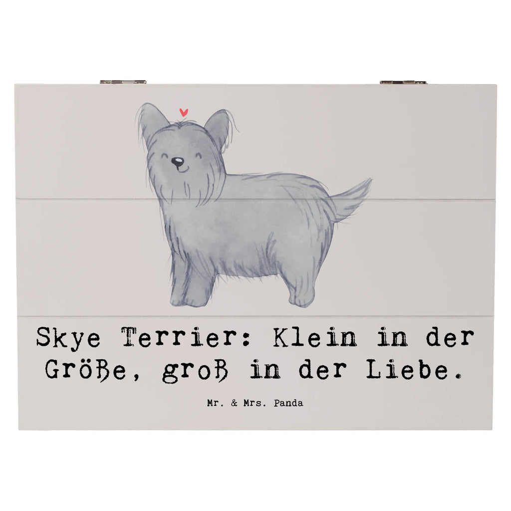 Holzkiste Skye Terrier Liebe XXL, Geschenkbox, Aufbewahrungsbox, Holzkiste, Dekokiste, Schatulle, Schatzkiste, Geschenkdose, Erinnerungsbox, Erinnerungskiste, Truhe, Kiste, Hund, Hunderasse, Rassehund, Hundebesitzer, Geschenk, Tierfreund, Schenken, Welpe