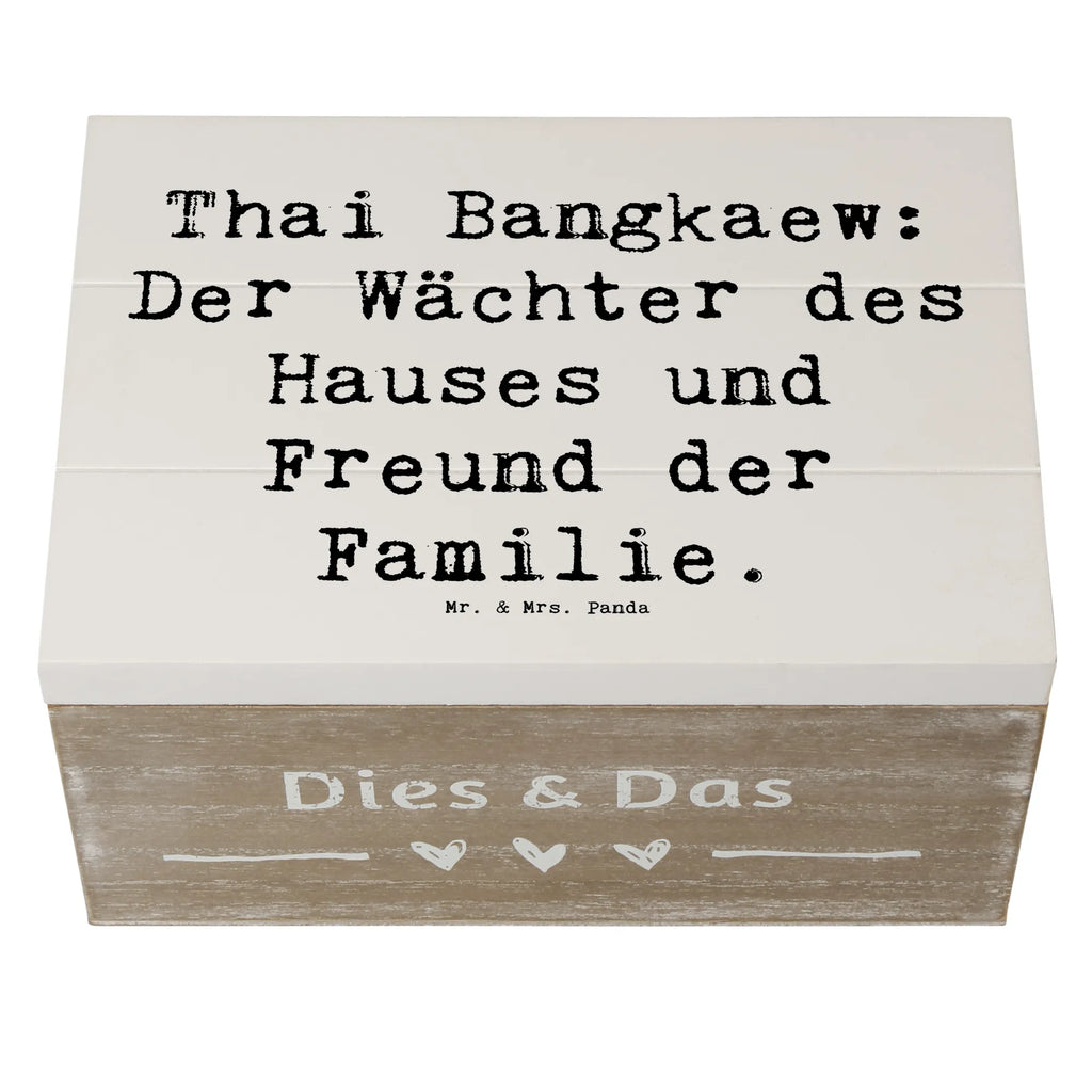 Wooden chest Saying Thai Bangkaew: Der Wächter des Hauses und Freund der Familie. Holzkiste, Aufbewahrungsbox, Geschenkbox, XXL, Erinnerungsbox, Schatzkiste, Truhe, Dekokiste, Schatulle, Kiste, Geschenkdose, Erinnerungskiste, Hund, Hunderasse, Rassehund, Hundebesitzer, Geschenk, Tierfreund, Schenken, Welpe