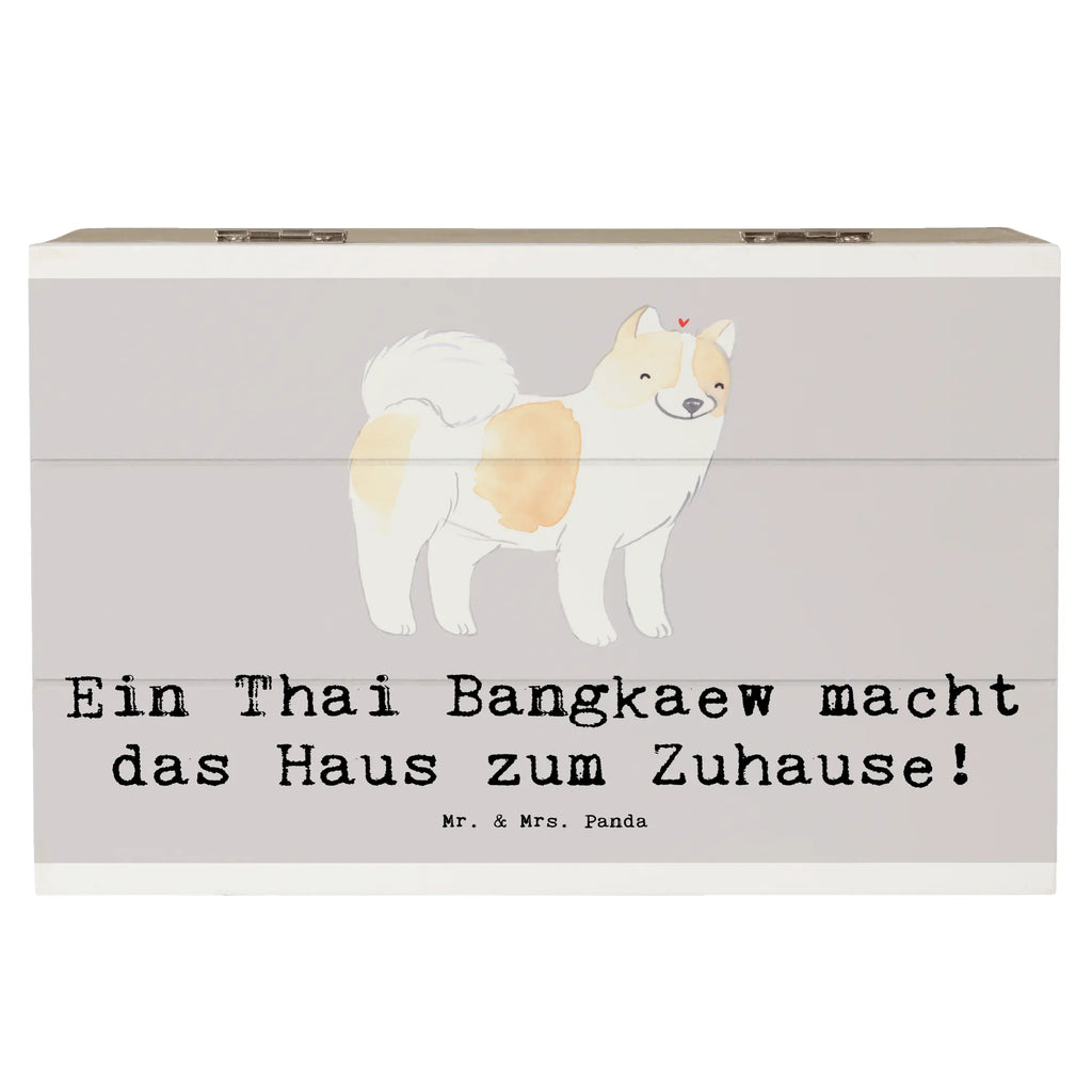 Wooden chest Ein Thai Bangkaew macht das Haus zum Zuhause! Schatzkiste, XXL, Holzkiste, Kiste, Truhe, Erinnerungsbox, Geschenkbox, Erinnerungskiste, Schatulle, Aufbewahrungsbox, Dekokiste, Geschenkdose, Hund, Hunderasse, Rassehund, Hundebesitzer, Geschenk, Tierfreund, Schenken, Welpe