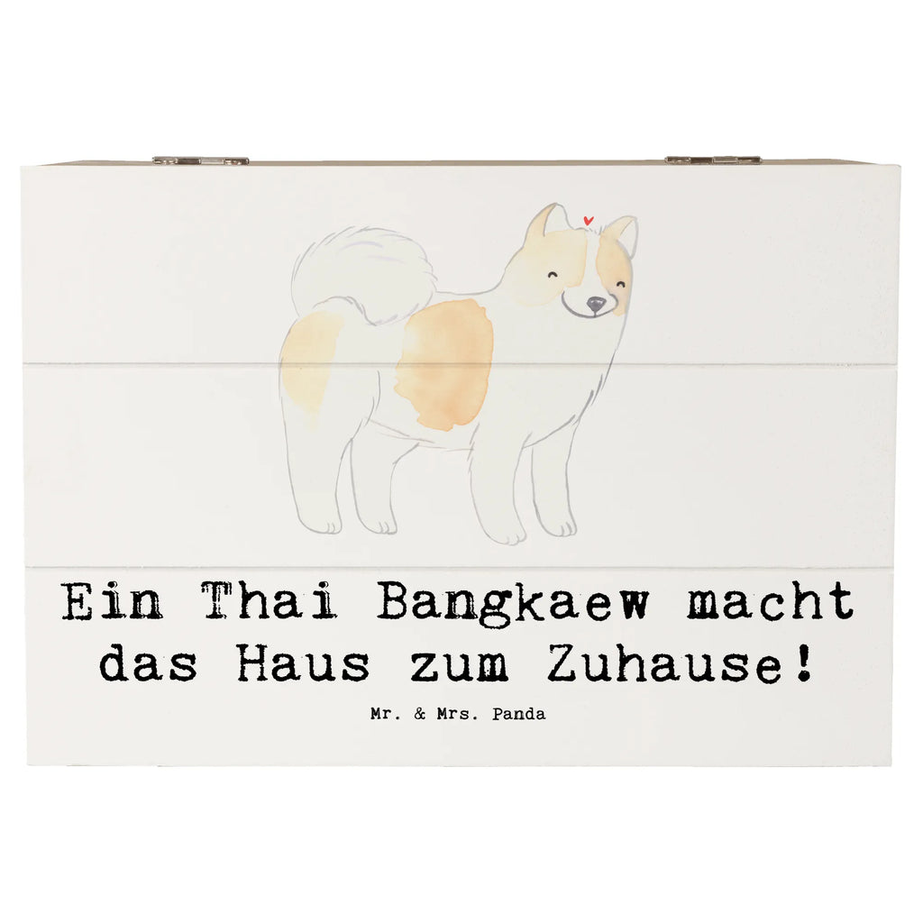 Wooden chest Ein Thai Bangkaew macht das Haus zum Zuhause! Schatzkiste, XXL, Holzkiste, Kiste, Truhe, Erinnerungsbox, Geschenkbox, Erinnerungskiste, Schatulle, Aufbewahrungsbox, Dekokiste, Geschenkdose, Hund, Hunderasse, Rassehund, Hundebesitzer, Geschenk, Tierfreund, Schenken, Welpe