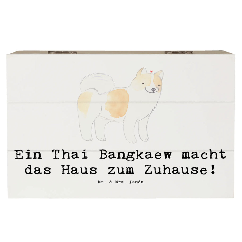 Wooden chest Ein Thai Bangkaew macht das Haus zum Zuhause! Schatzkiste, XXL, Holzkiste, Kiste, Truhe, Erinnerungsbox, Geschenkbox, Erinnerungskiste, Schatulle, Aufbewahrungsbox, Dekokiste, Geschenkdose, Hund, Hunderasse, Rassehund, Hundebesitzer, Geschenk, Tierfreund, Schenken, Welpe