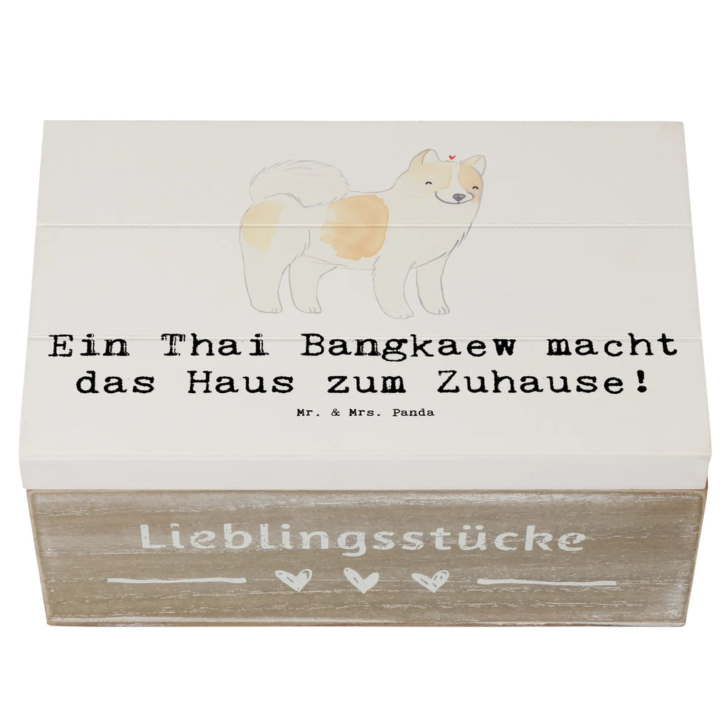 Wooden chest Ein Thai Bangkaew macht das Haus zum Zuhause! Schatzkiste, XXL, Holzkiste, Kiste, Truhe, Erinnerungsbox, Geschenkbox, Erinnerungskiste, Schatulle, Aufbewahrungsbox, Dekokiste, Geschenkdose, Hund, Hunderasse, Rassehund, Hundebesitzer, Geschenk, Tierfreund, Schenken, Welpe