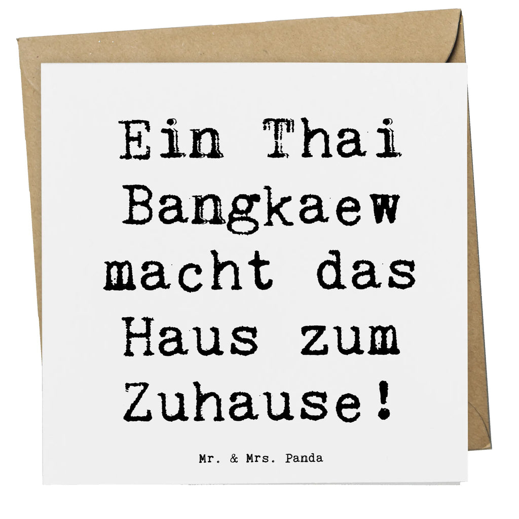 Deluxe Karte Spruch Thai Bangkaew Zuhause Hochzeitskarte, Grußkarte, Karte, Hochwertige Klappkarte, Geburtstagskarte, Hochwertige Grußkarte, Klappkarte, Glückwunschkarte, Einladungskarte, Hund, Hunderasse, Rassehund, Hundebesitzer, Geschenk, Tierfreund, Schenken, Welpe