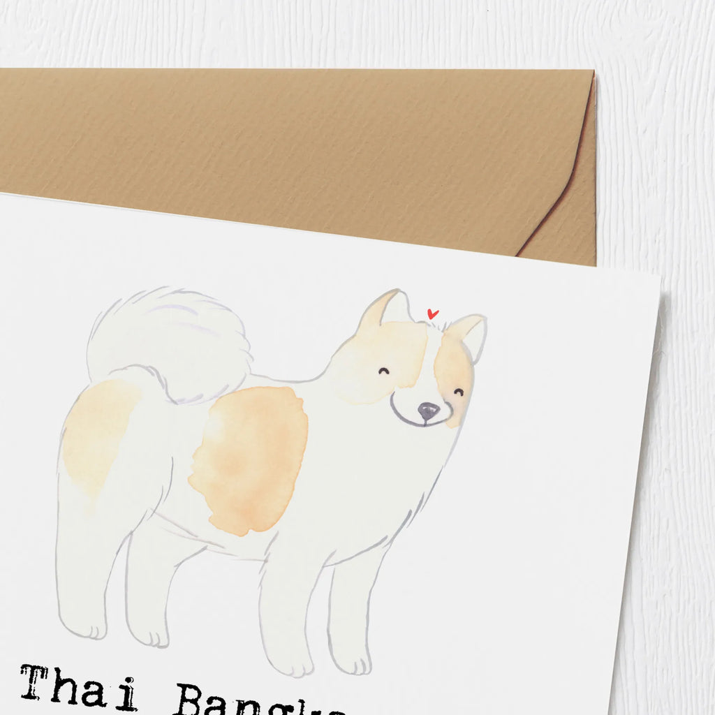 Deluxe Karte Thai Bangkaew Charme Hochwertige Klappkarte, Karte, Klappkarte, Grußkarte, Einladungskarte, Hochwertige Grußkarte, Glückwunschkarte, Geburtstagskarte, Hochzeitskarte, Hund, Hunderasse, Rassehund, Hundebesitzer, Geschenk, Tierfreund, Schenken, Welpe