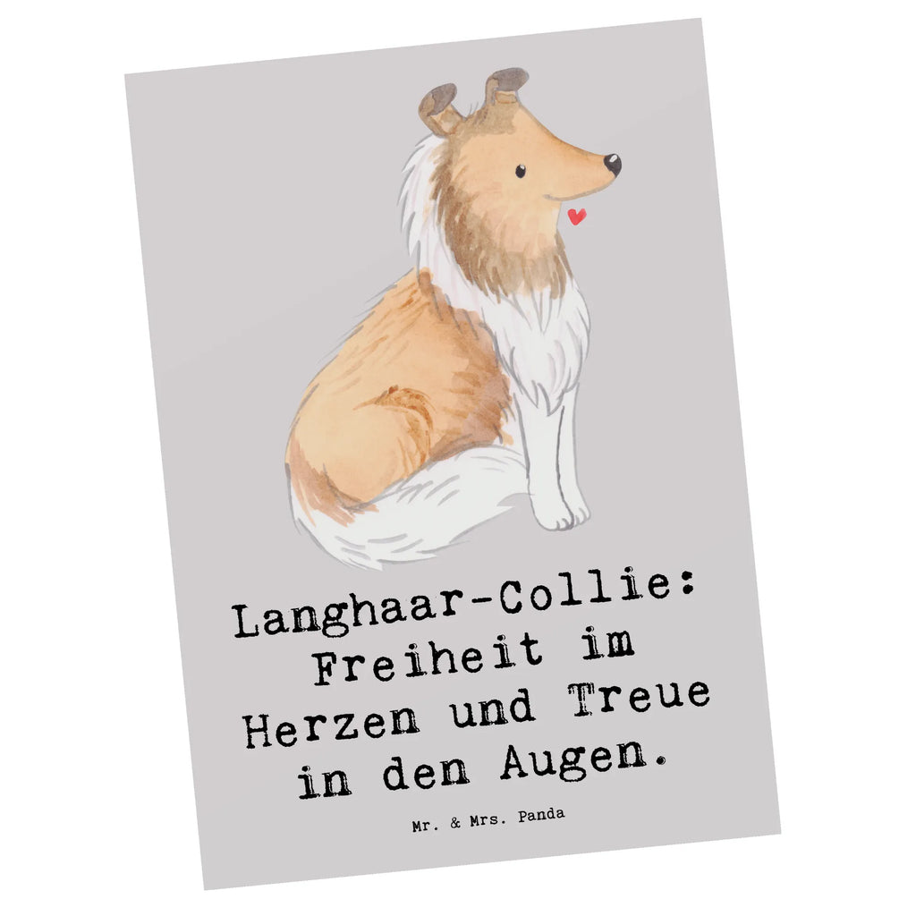 Postkarte Langhaar Collie Treue Karte, Postkarte, Einladungskarten Geburtstag, Einladung, Einladungskarte, Geburtstagskarte, Dankeskarte, Ansichtskarte, Einladung Geburtstag, Geschenkkarte, Grußkarte, Ansichtskarten, Hund, Hunderasse, Rassehund, Hundebesitzer, Geschenk, Tierfreund, Schenken, Welpe