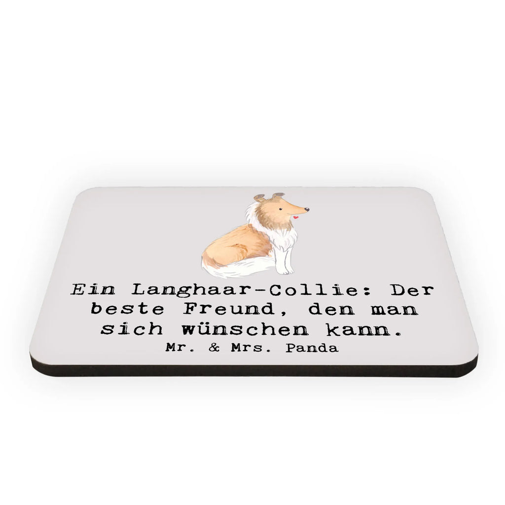 Magnet Ein Langhaar-Collie: Der beste Freund, den man sich wünschen kann. Notiz Magnet, Dekomagnet, Kühlschrankmagnet, Souvenir Magnet, Motivmagnete, Whiteboard Magnet, Pinnwandmagnet, Kühlschrank Dekoration, Hund, Hunderasse, Rassehund, Hundebesitzer, Geschenk, Tierfreund, Schenken, Welpe
