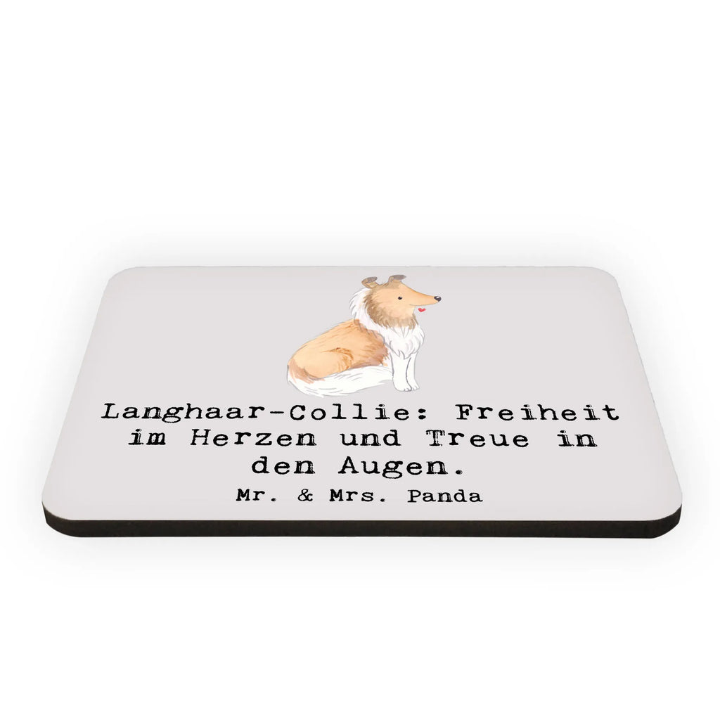 Magnet Langhaar Collie Treue Souvenir Magnet, Pinnwandmagnet, Kühlschrankmagnet, Whiteboard Magnet, Kühlschrank Dekoration, Notiz Magnet, Motivmagnete, Dekomagnet, Hund, Hunderasse, Rassehund, Hundebesitzer, Geschenk, Tierfreund, Schenken, Welpe