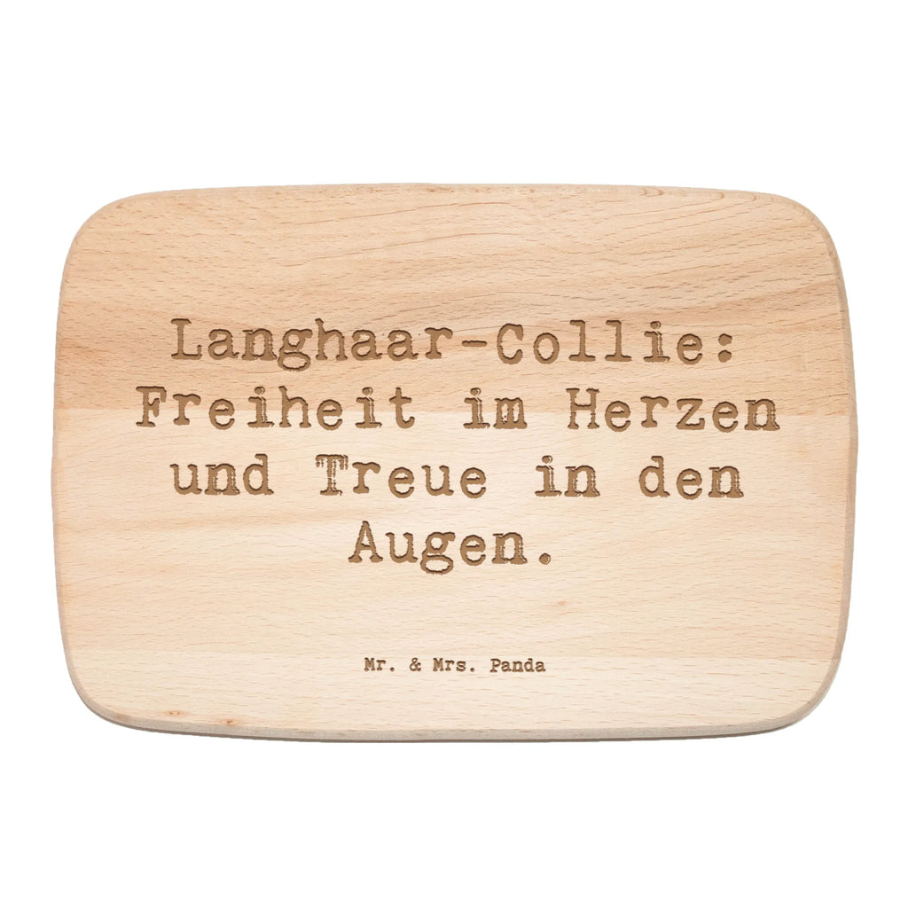 Holzbrett Spruch Langhaar Collie Treue Küchenbrett, Schneidebrett, Holzbrett, Schneidebrett Holz, Frühstücksbrettchen, Frühstücksbrett, Hund, Hunderasse, Rassehund, Hundebesitzer, Geschenk, Tierfreund, Schenken, Welpe