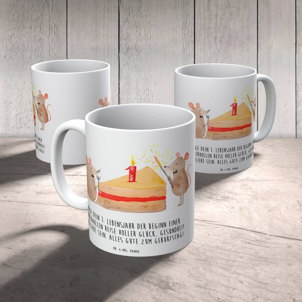 Tasse 1. Geburtstag Reise Tasse mit Motiven, Tasse mit Zitaten, Keramiktasse, Bürotasse, Porzellantasse, Tasse, Geschenktasse, Teetasse, Kaffeetasse, Geburtstag, Geburtstagsgeschenk, Geschenk