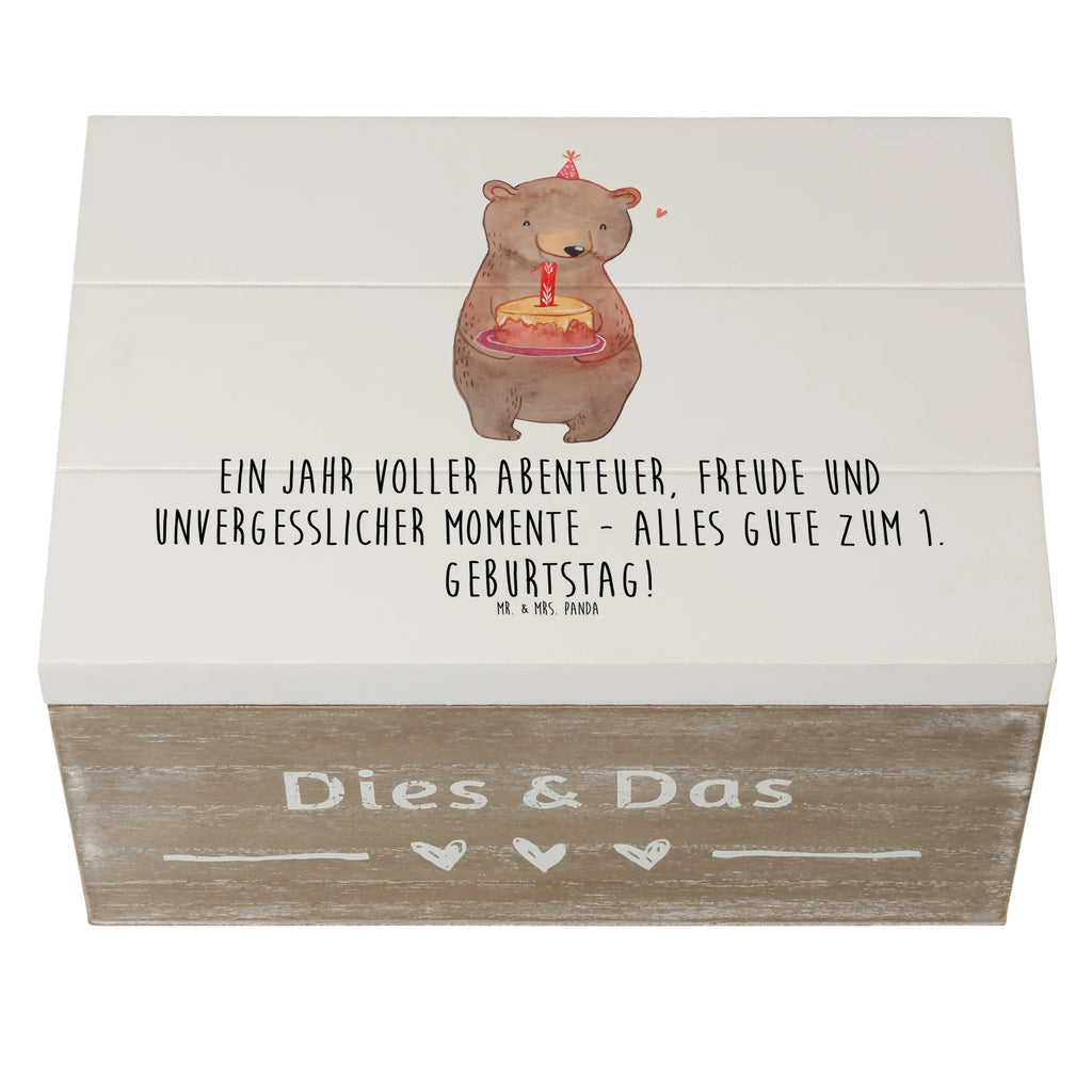 Holzkiste 1. Geburtstag Abenteuer Kiste, Geschenkbox, XXL, Aufbewahrungsbox, Holzkiste, Erinnerungskiste, Schatulle, Dekokiste, Schatzkiste, Geschenkdose, Erinnerungsbox, Truhe, Geburtstag, Geburtstagsgeschenk, Geschenk