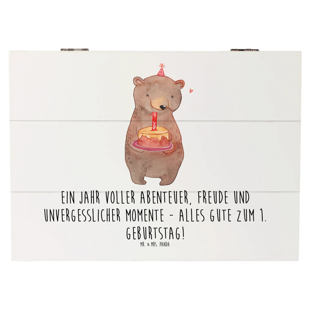 Holzkiste 1. Geburtstag Abenteuer Kiste, Geschenkbox, XXL, Aufbewahrungsbox, Holzkiste, Erinnerungskiste, Schatulle, Dekokiste, Schatzkiste, Geschenkdose, Erinnerungsbox, Truhe, Geburtstag, Geburtstagsgeschenk, Geschenk