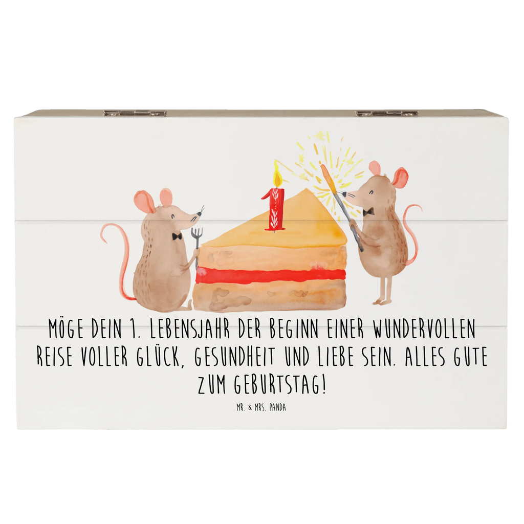 Holzkiste 1. Geburtstag Reise Truhe, Dekokiste, XXL, Geschenkdose, Holzkiste, Aufbewahrungsbox, Geschenkbox, Kiste, Erinnerungsbox, Erinnerungskiste, Schatzkiste, Schatulle, Geburtstag, Geburtstagsgeschenk, Geschenk