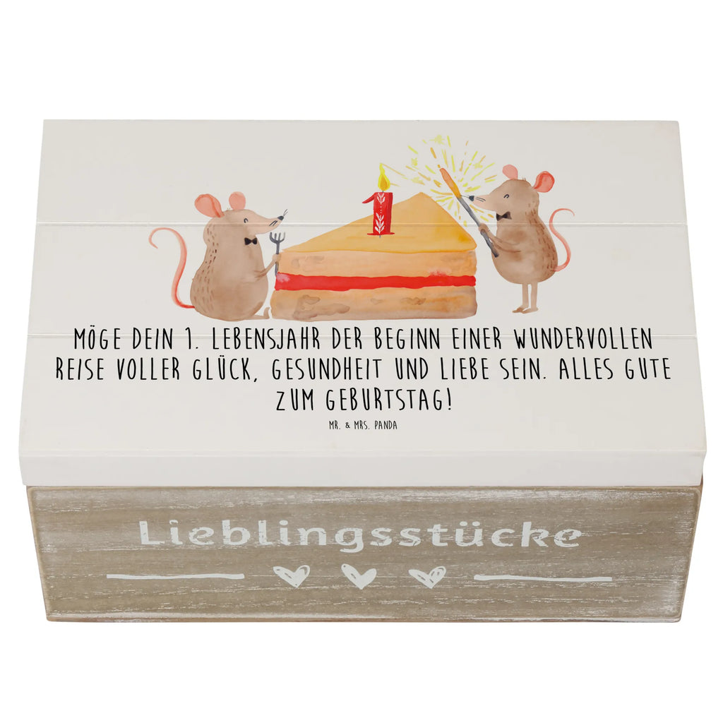 Holzkiste 1. Geburtstag Reise Truhe, Dekokiste, XXL, Geschenkdose, Holzkiste, Aufbewahrungsbox, Geschenkbox, Kiste, Erinnerungsbox, Erinnerungskiste, Schatzkiste, Schatulle, Geburtstag, Geburtstagsgeschenk, Geschenk