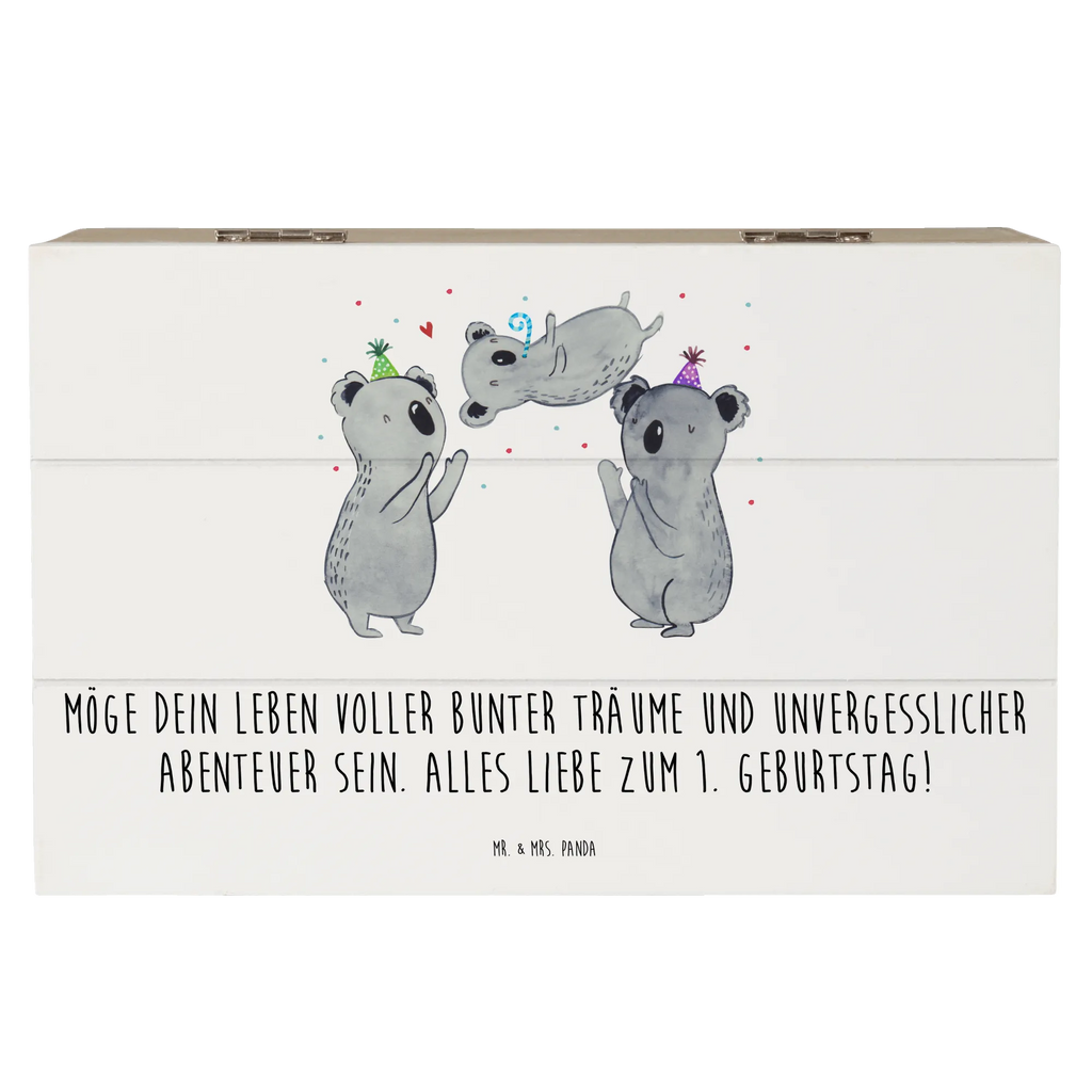 Holzkiste Alles Liebe zum 1. Geburtstag Kiste, Erinnerungskiste, Erinnerungsbox, Holzkiste, Truhe, Aufbewahrungsbox, Schatzkiste, Geschenkdose, Dekokiste, Schatulle, XXL, Geschenkbox, Geburtstag, Geburtstagsgeschenk, Geschenk