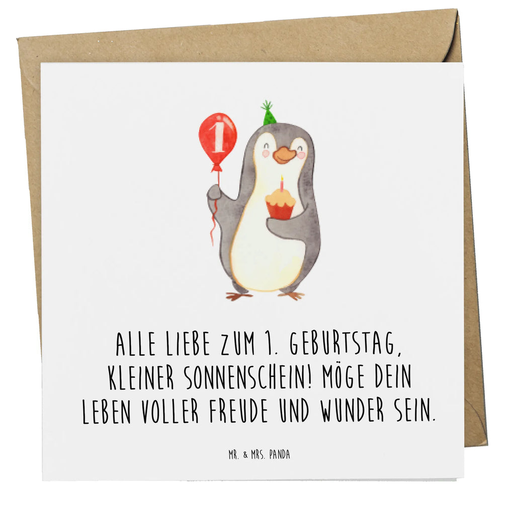 Deluxe Karte 1. Geburtstag Sonnenschein Hochwertige Klappkarte, Grußkarte, Karte, Hochwertige Grußkarte, Hochzeitskarte, Einladungskarte, Glückwunschkarte, Klappkarte, Geburtstagskarte, Geburtstag, Geburtstagsgeschenk, Geschenk