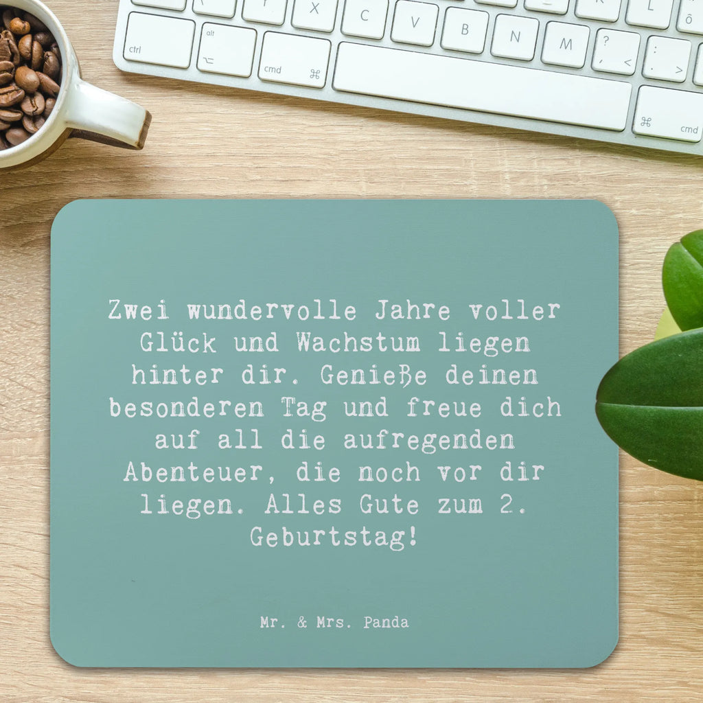 Mauspad Spruch 2. Geburtstag Büroausstattung, Arbeitszimmer, Mousepad, Designer Mauspad, Mauspad, Computer zubehör, Mausunterlage, PC Zubehör, Mauspad Büro, Einzigartiges Mauspad, Geburtstag, Geburtstagsgeschenk, Geschenk