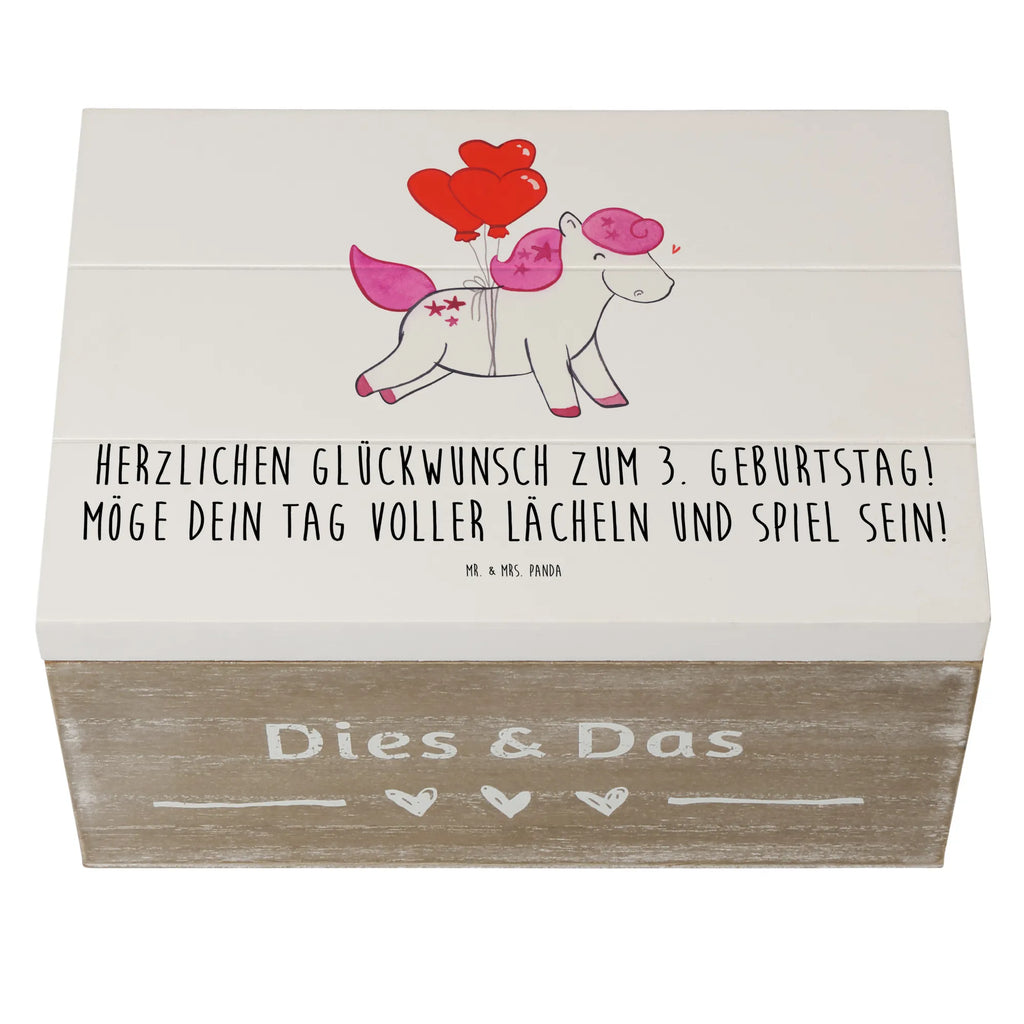 Holzkiste 3. Geburtstag Lächeln und Spiel Schatulle, Erinnerungsbox, Schatzkiste, XXL, Erinnerungskiste, Aufbewahrungsbox, Geschenkbox, Holzkiste, Truhe, Kiste, Geschenkdose, Dekokiste, Geburtstag, Geburtstagsgeschenk, Geschenk