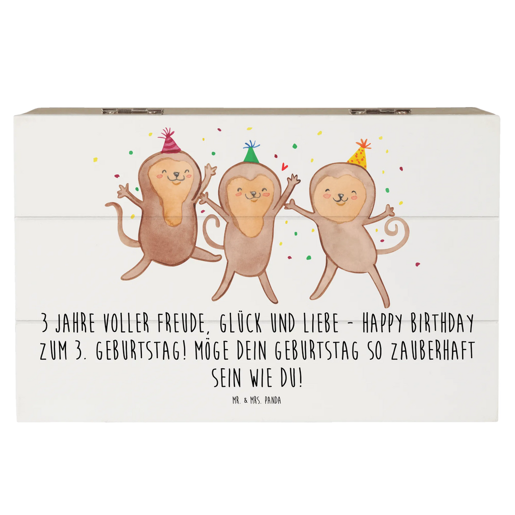 Holzkiste 3. Geburtstag Freude Erinnerungsbox, Schatzkiste, Truhe, Schatulle, Holzkiste, Aufbewahrungsbox, XXL, Geschenkbox, Dekokiste, Geschenkdose, Kiste, Erinnerungskiste, Geburtstag, Geburtstagsgeschenk, Geschenk